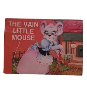 THE VAIN LITTLE MOUSE 1981 Pop-Up Kids Storybook Minipanorama Series Spain